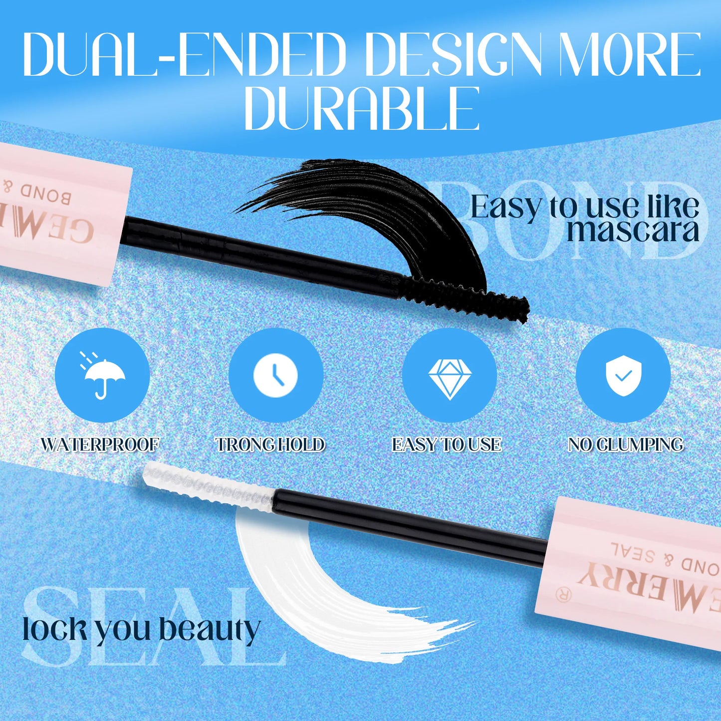Gemerry Colla e Sigillante per Ciglia DIY