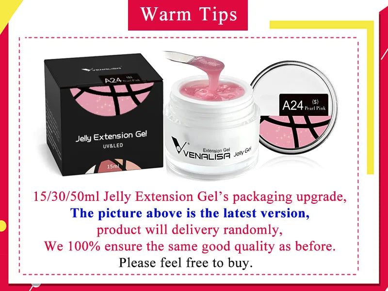 Venalisa Hard Jelly Nail Extension Gel 50ml