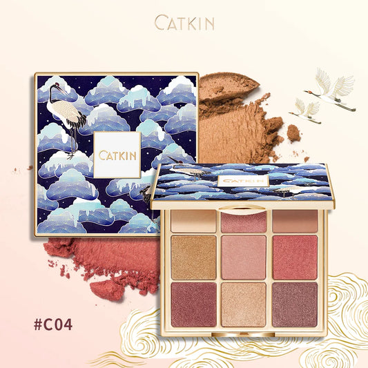 Catkin Seasonal Matte Shimmer Eyeshadow Palette 1.6g*9