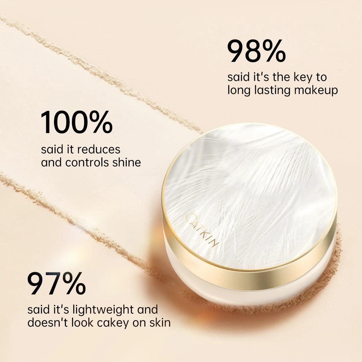 Catkin Chic Luxury Loose Powder 15g