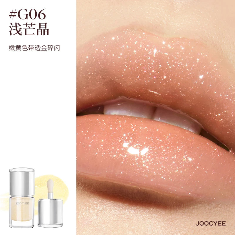 Joocyee Crystal Luminous Lip Gloss & Highlighter