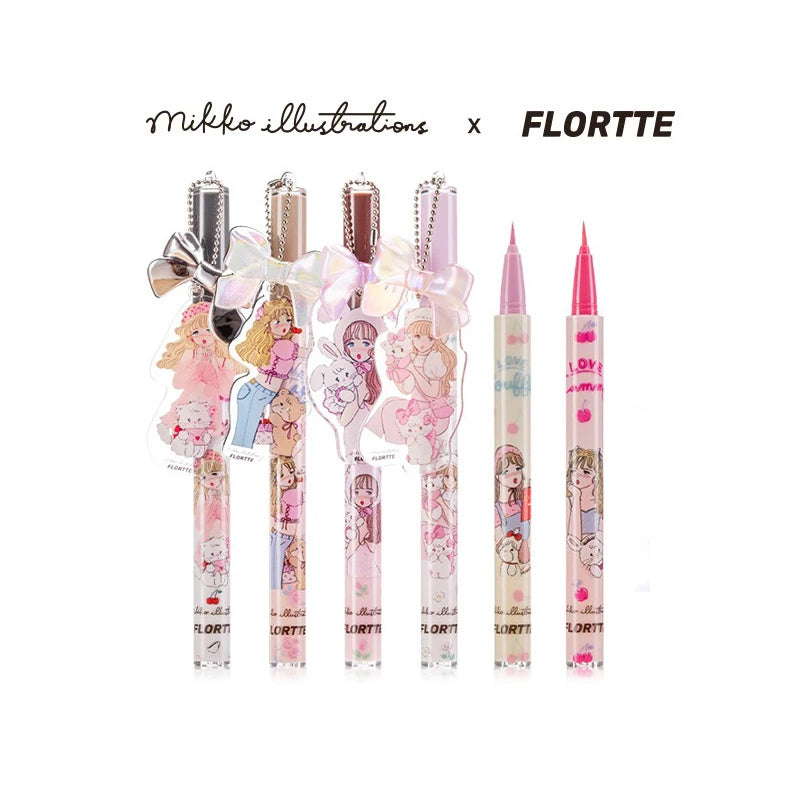 FLORTTE Colourful Waterproof Eyeliner Pen 0.5ml