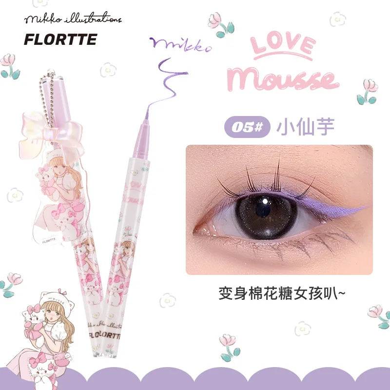 FLORTTE Colourful Waterproof Eyeliner Pen 0.5ml