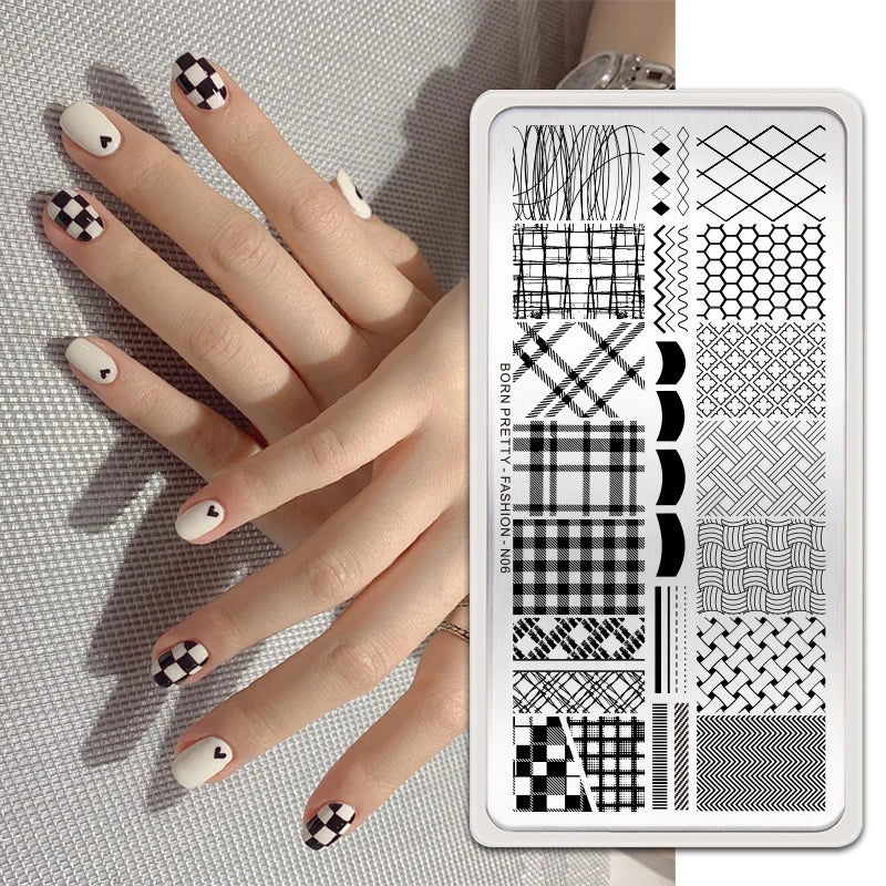 Born Pretty Stamping Plate (+ Varianti)