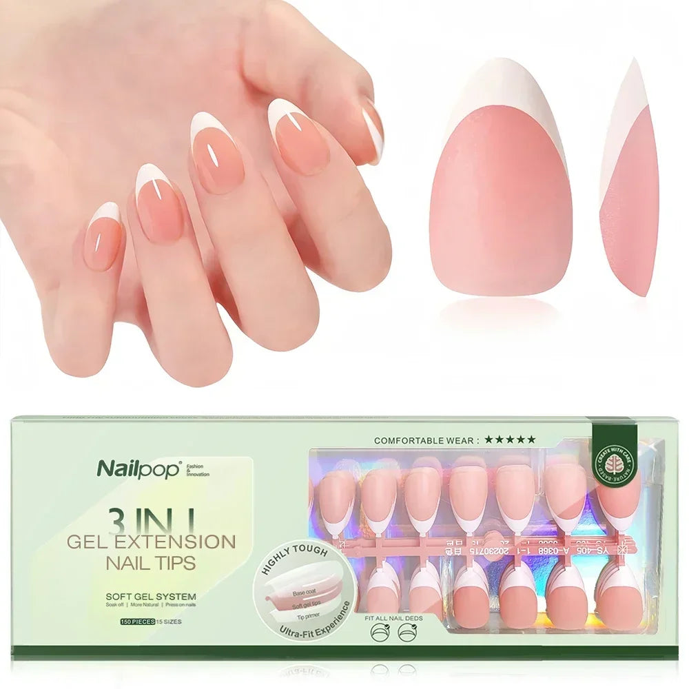 Nailpop 3 in 1 Gel Extension Nail Tips