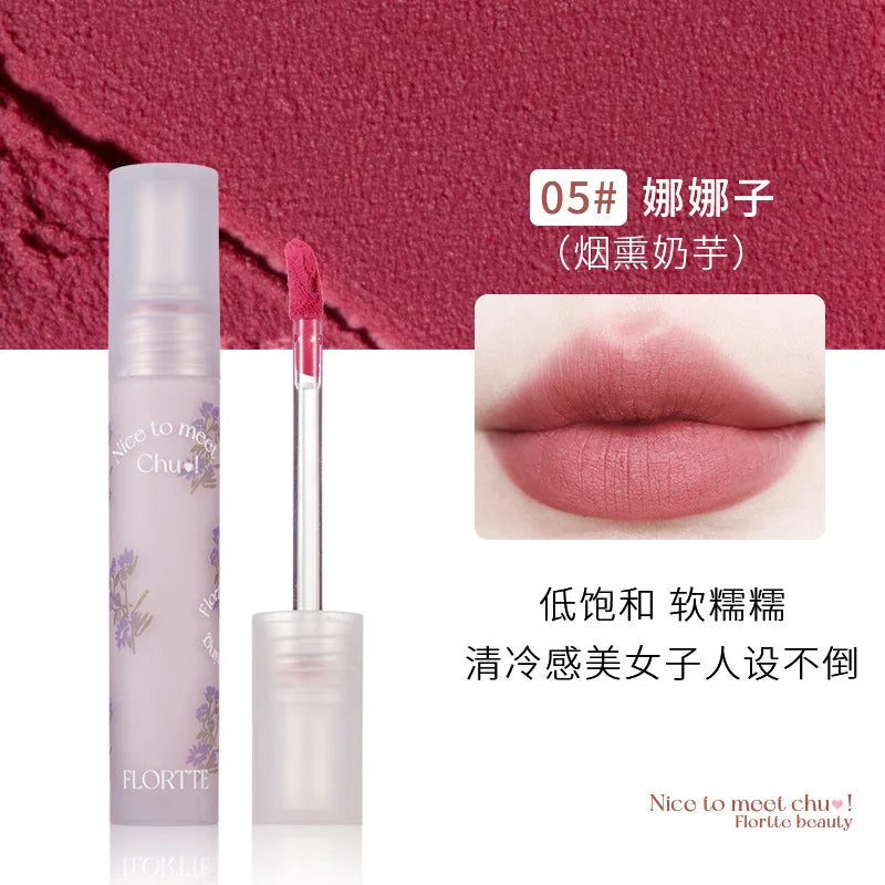 FLORTTE Nice To Meet Chu! Matte Lipstick 2.8g