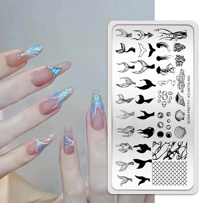 Born Pretty Stamping Plate (+ Varianti)