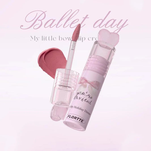 FLORTTE Little Bow Collection Creamy Matte Lip Cream 2.2g
