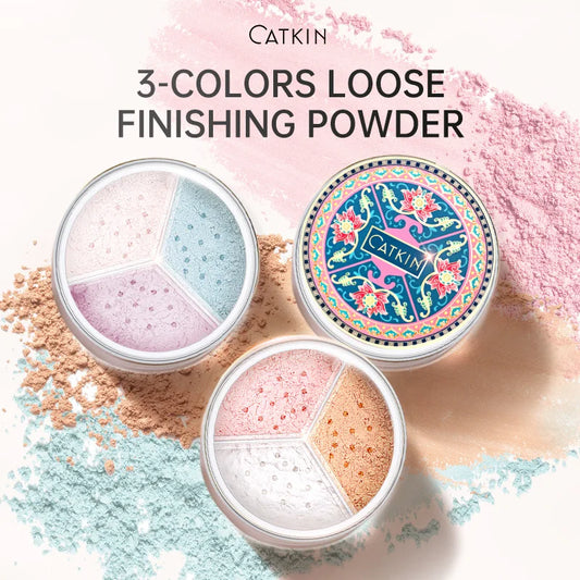 Catkin Trio-Color Lotus Loose Powder 15.6g