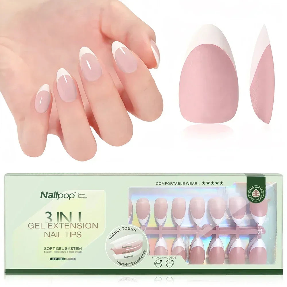 Nailpop 3 in 1 Gel Extension Nail Tips