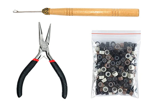 Kit Applicazione Extension Tinsel – Pinza + Anellini