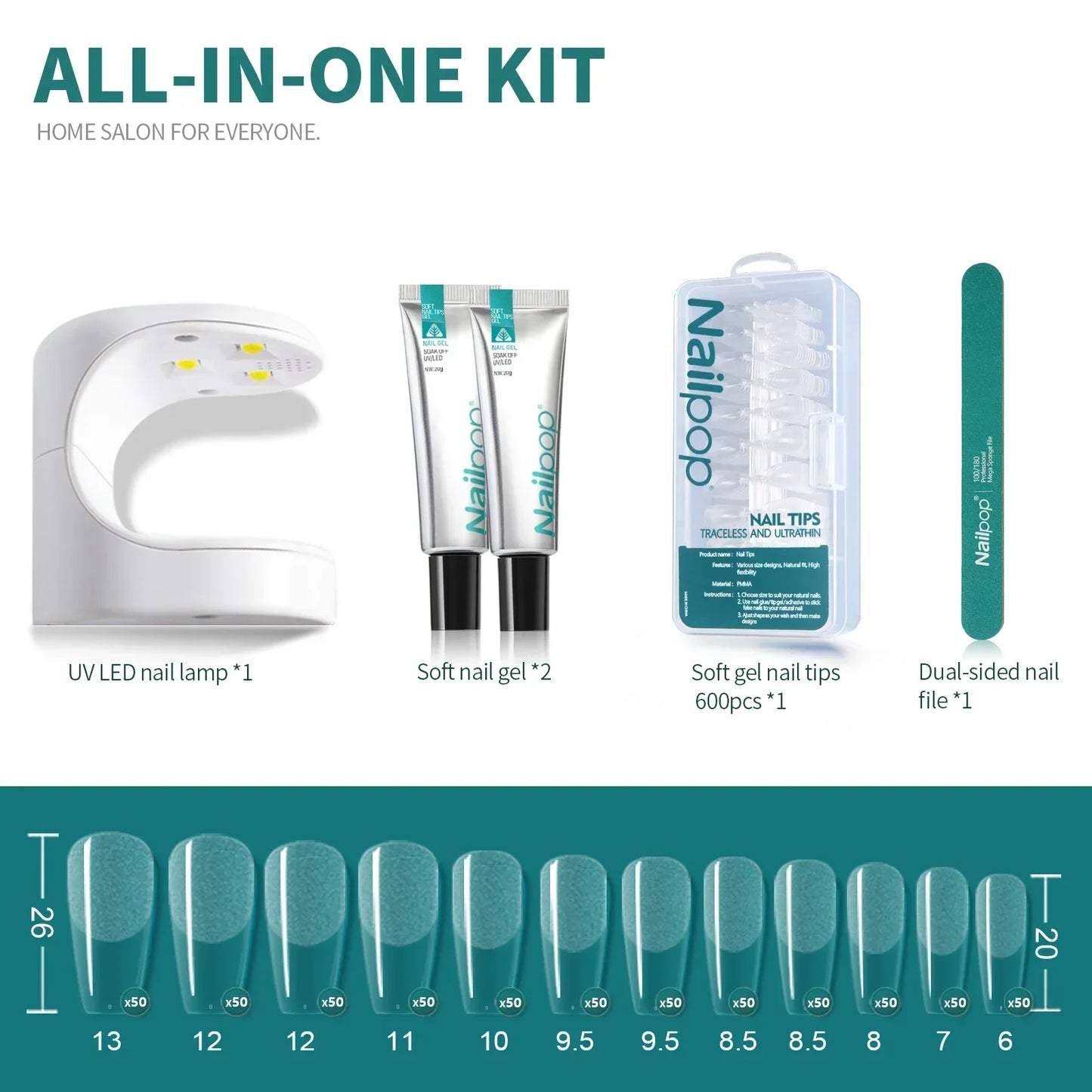 Nailpop Soft Gel Kit