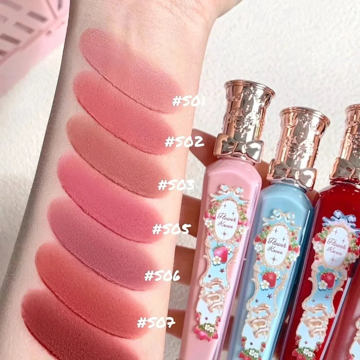 Flower Knows Strawberry Rococo Cloud Lip Cream 3.5ml