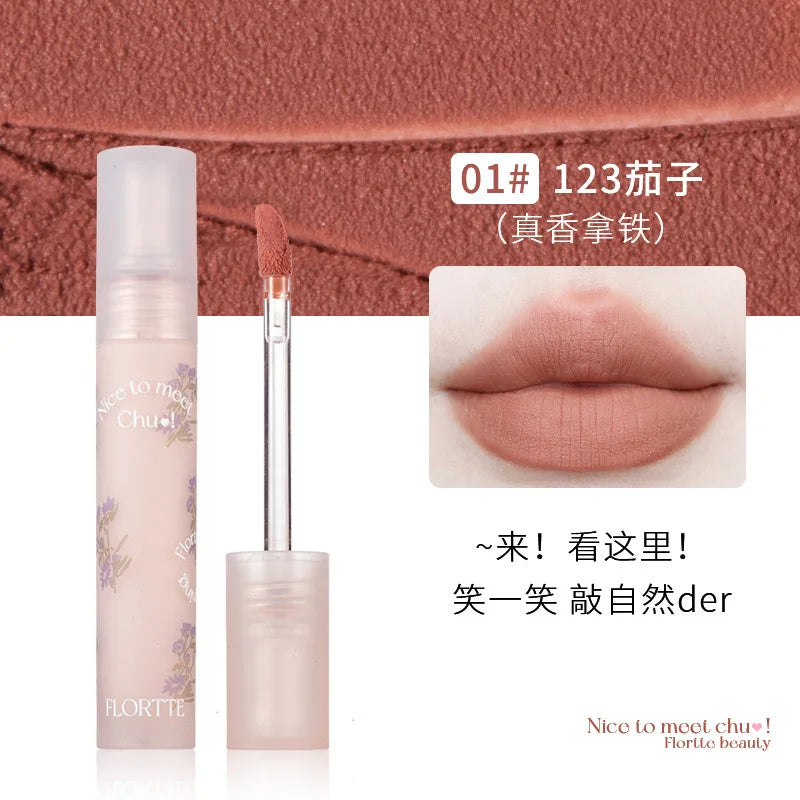 FLORTTE Nice To Meet Chu! Matte Lipstick 2.8g