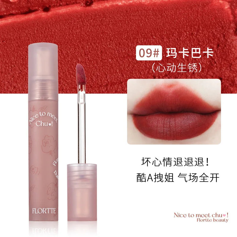 FLORTTE Nice To Meet Chu! Matte Lipstick 2.8g