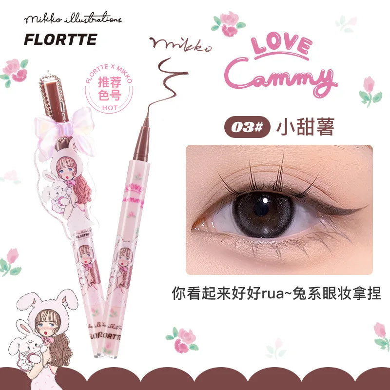 FLORTTE Colourful Waterproof Eyeliner Pen 0.5ml