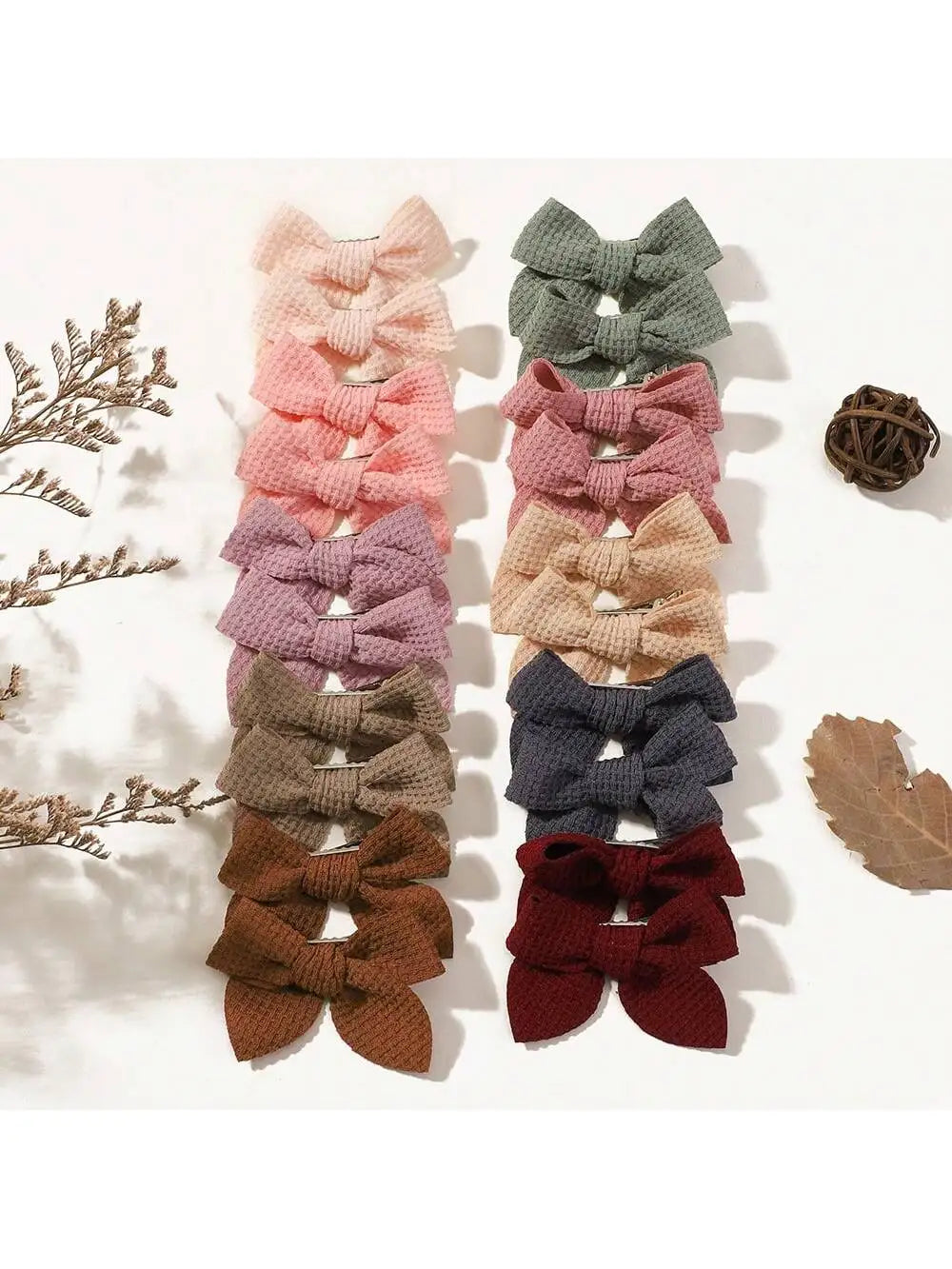 Set Fermagli Fiocco Candy Color