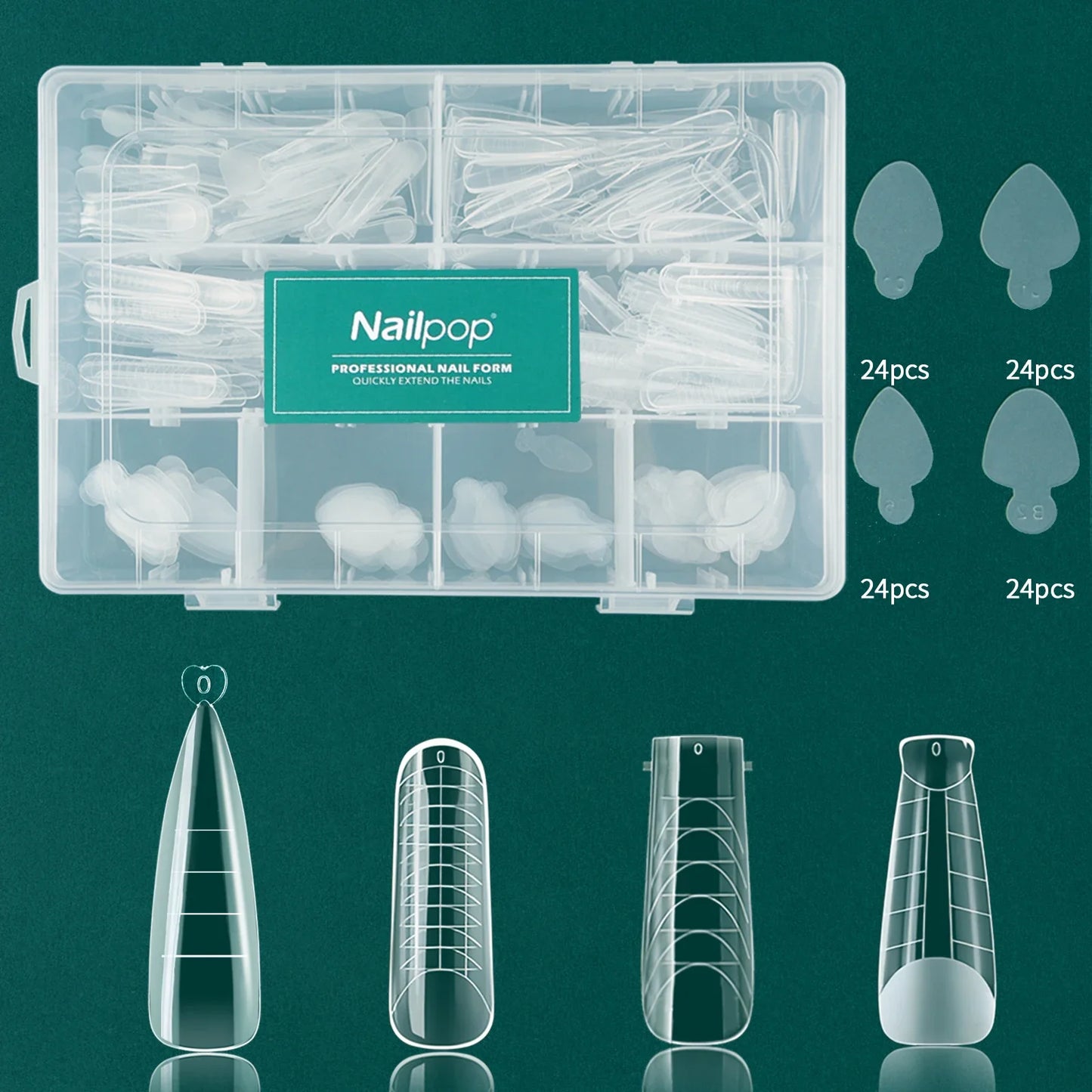 Nailpop Dual Form + Formine in silicone