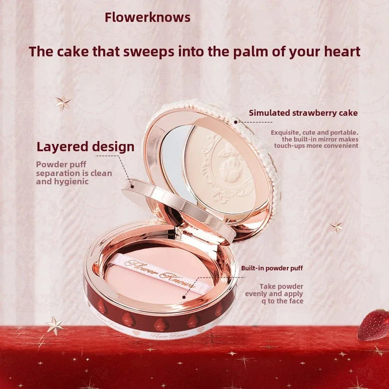 Flower Knows Strawberry Cupid Pressed Powder 9.5g