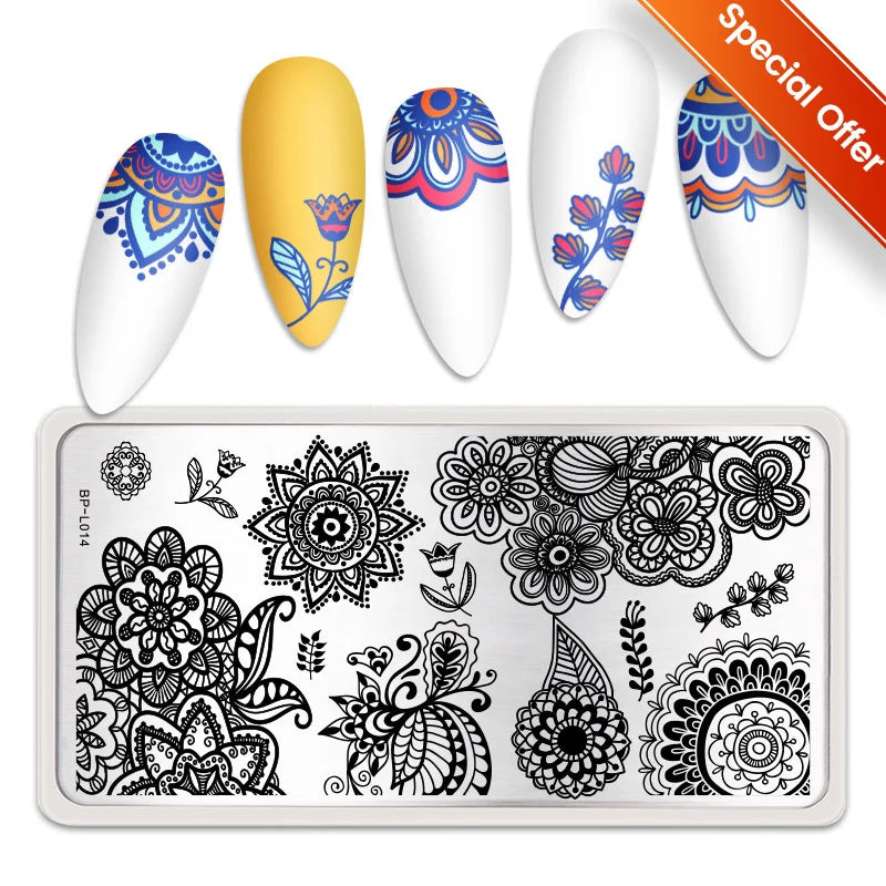Born Pretty Stamping Plate (+ Varianti)