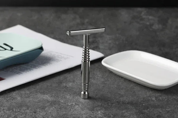 Romulus Rasoio di Sicurezza in Acciaio Inox 316 – Manico da 91mm