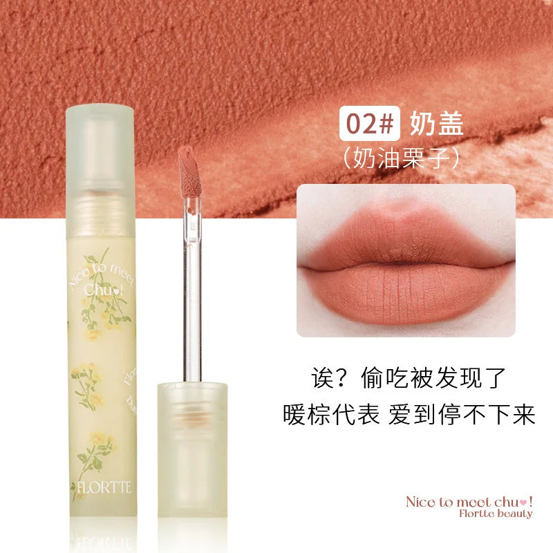 FLORTTE Nice To Meet Chu! Matte Lipstick 2.8g
