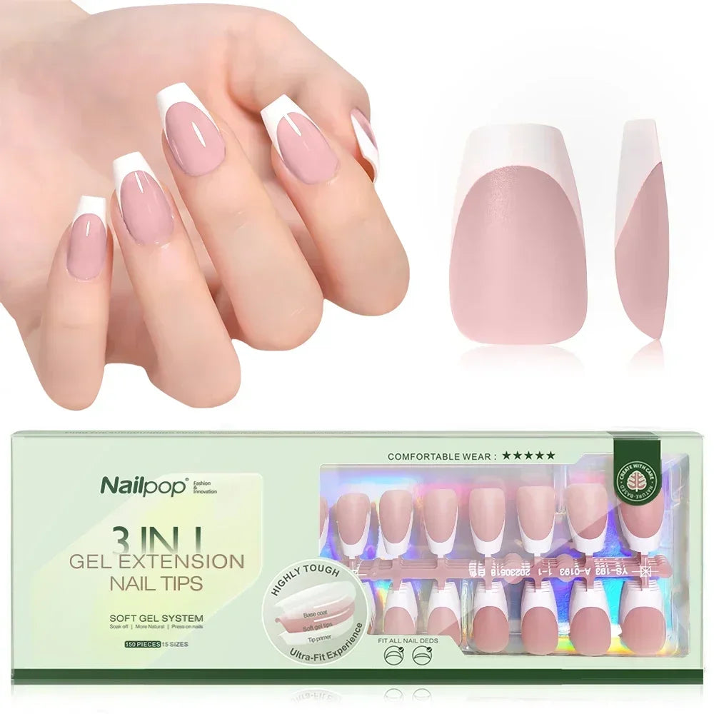 Nailpop 3 in 1 Gel Extension Nail Tips