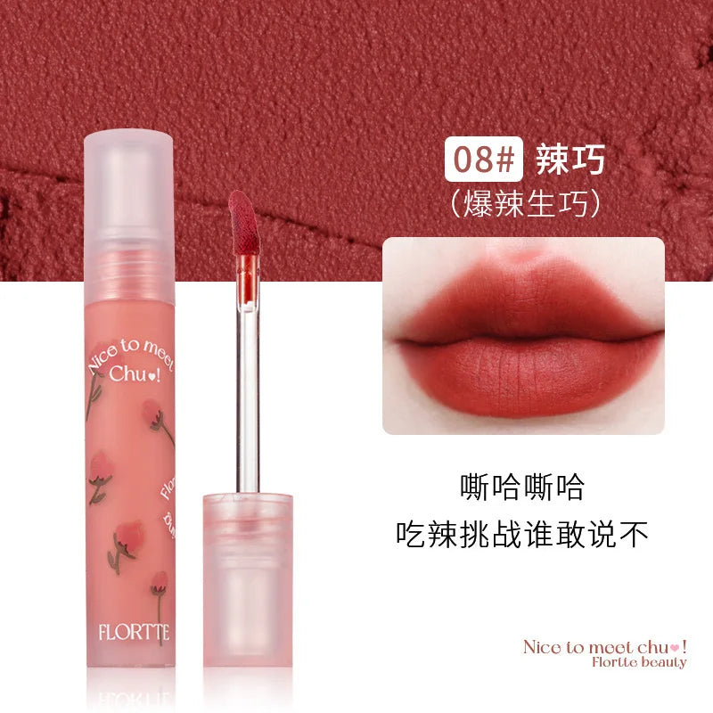 FLORTTE Nice To Meet Chu! Matte Lipstick 2.8g