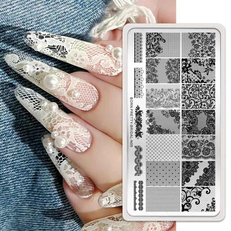 Born Pretty Stamping Plate (+ Varianti)