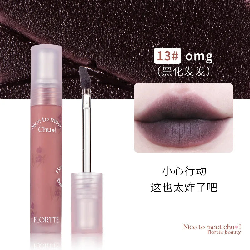 FLORTTE Nice To Meet Chu! Matte Lipstick 2.8g