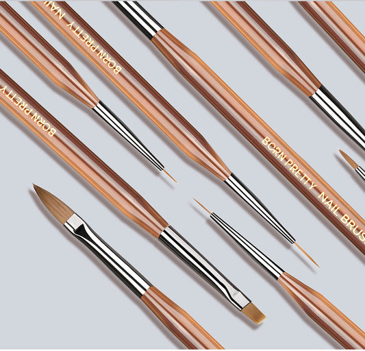 Born Pretty Nail Art Brush – Pennello per Decorazioni Unghie (1 Pezzo)