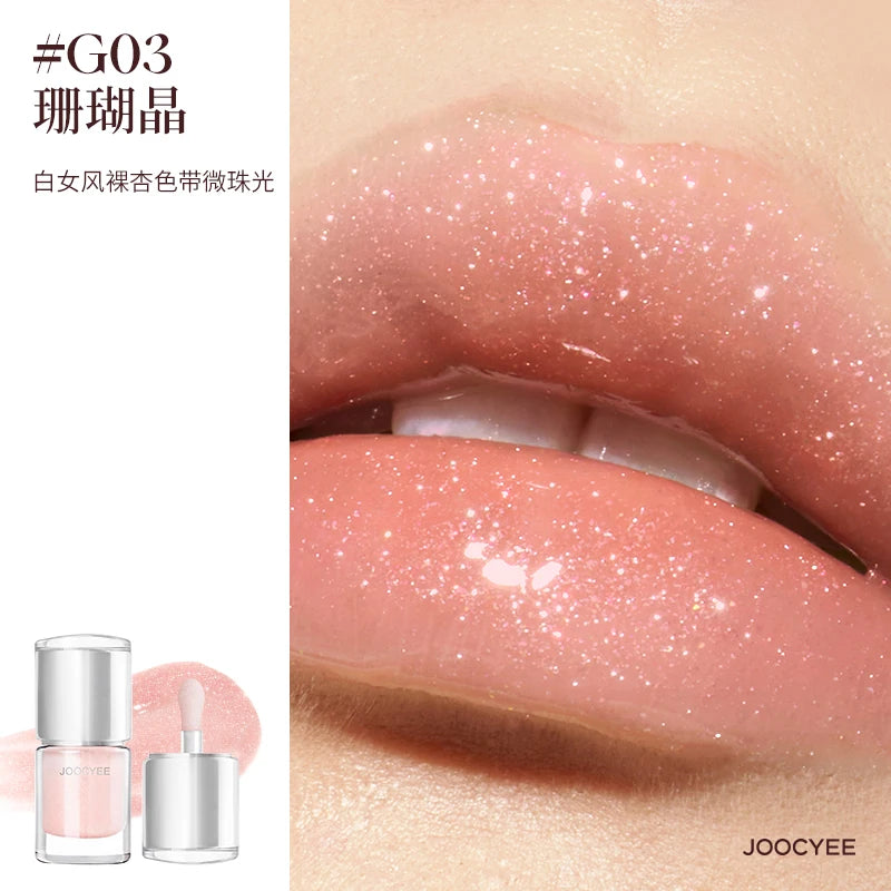 Joocyee Crystal Luminous Lip Gloss & Highlighter