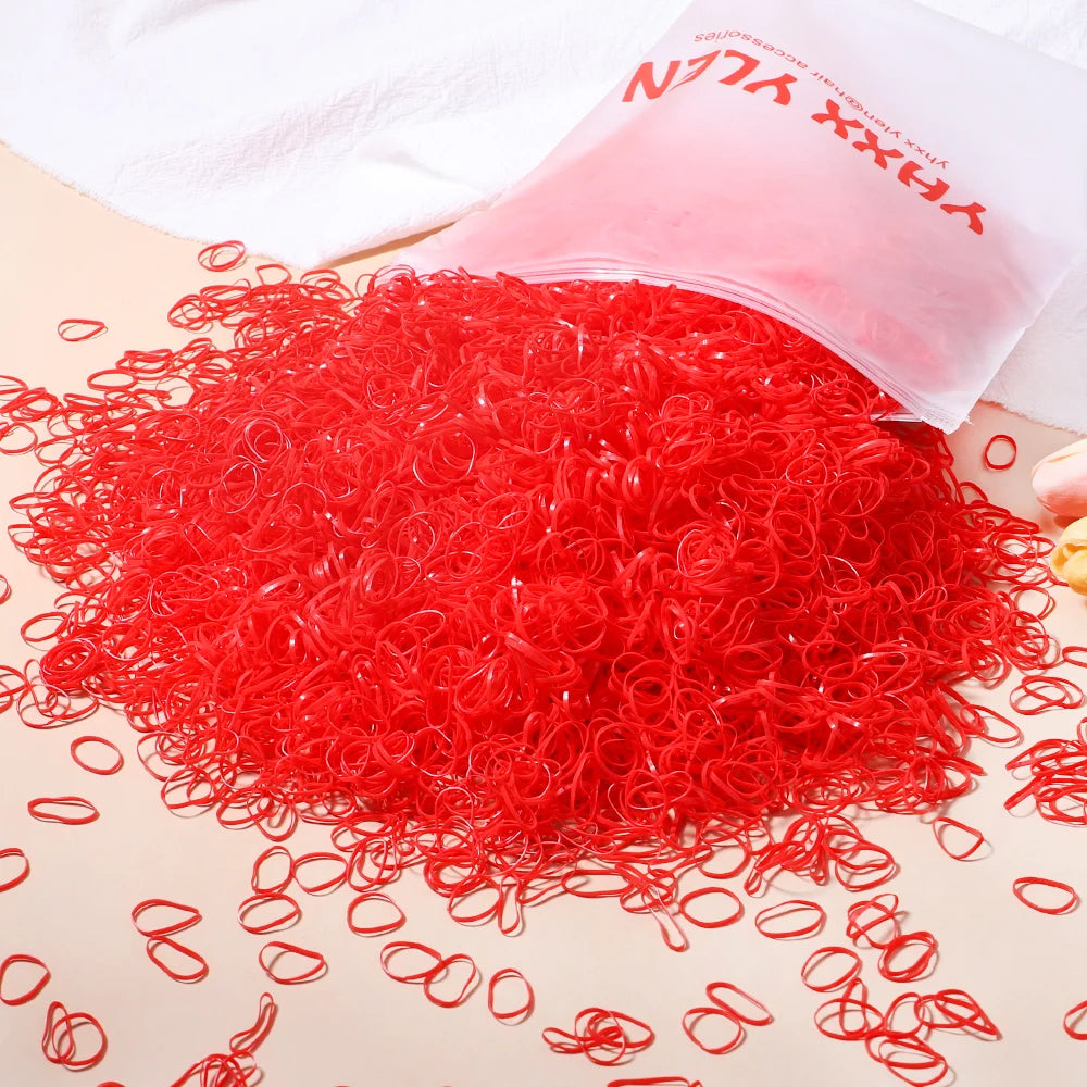 Mini Elastici Colorati per Capelli