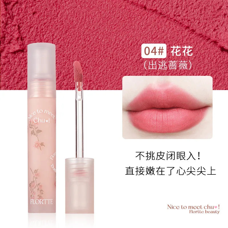 FLORTTE Nice To Meet Chu! Matte Lipstick 2.8g