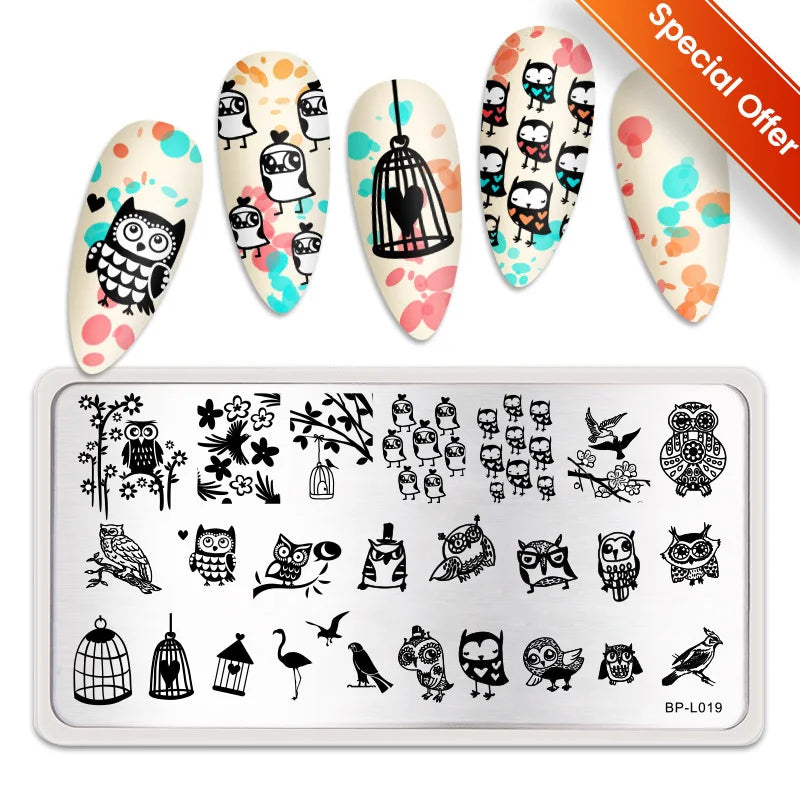 Born Pretty Stamping Plate (+ Varianti)