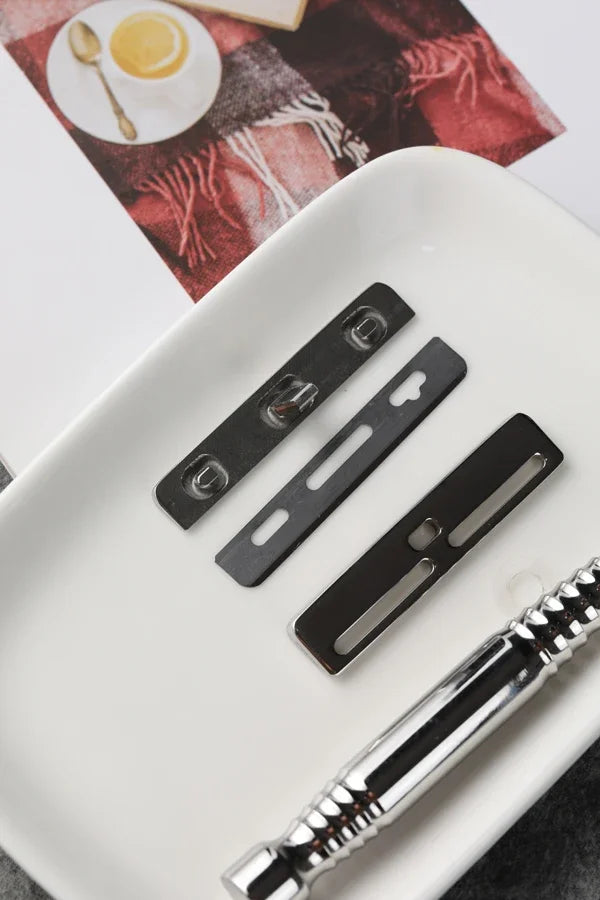 Romulus Rasoio di Sicurezza in Acciaio Inox 316 – Manico da 91mm