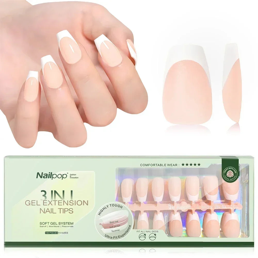 Nailpop 3 in 1 Gel Extension Nail Tips