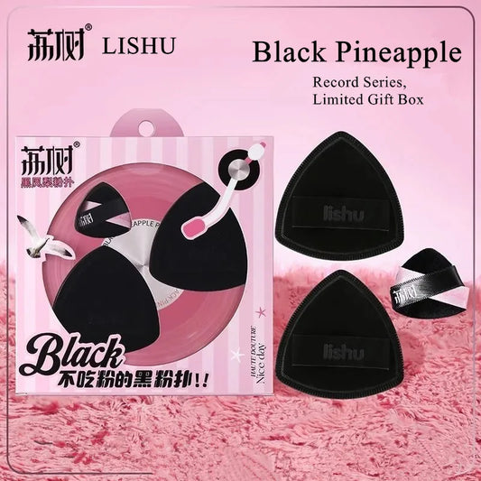 Lishu Set 3 Puff Make-up Neri