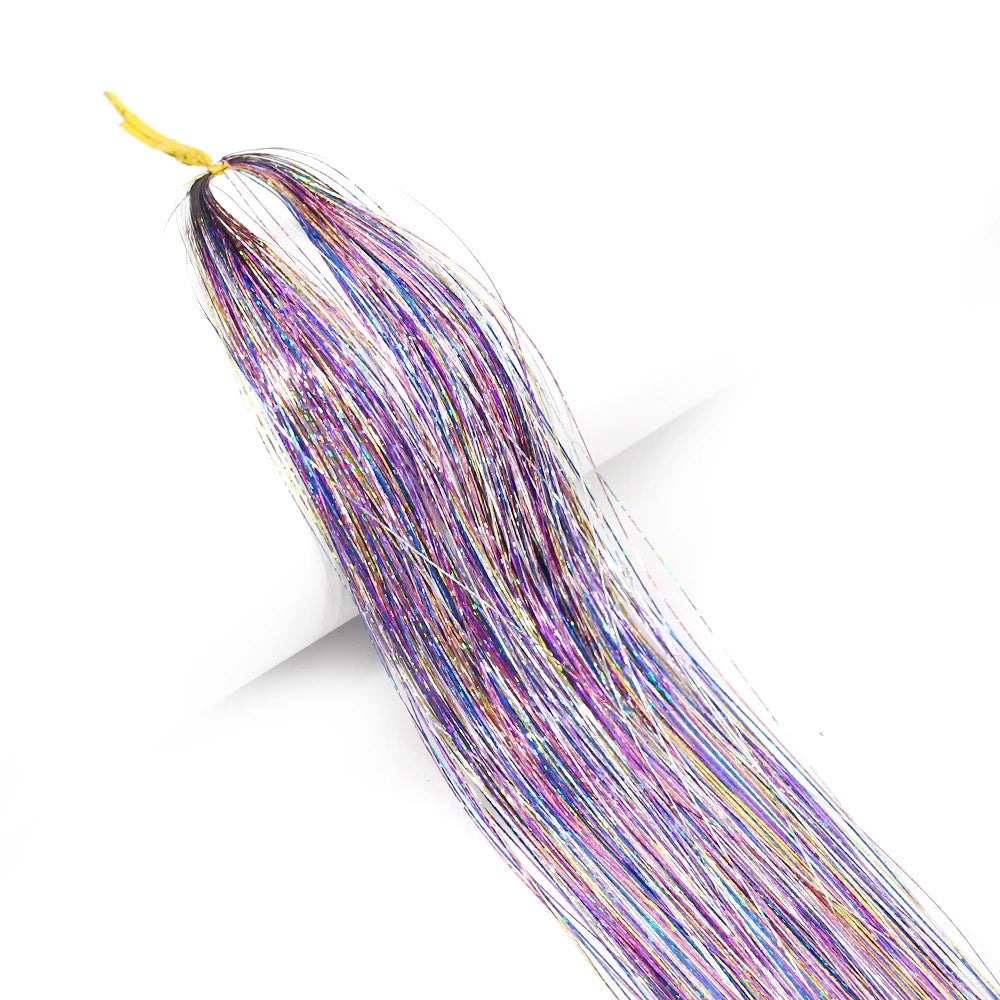 Tinsel per Capelli – Ciocche Brillanti