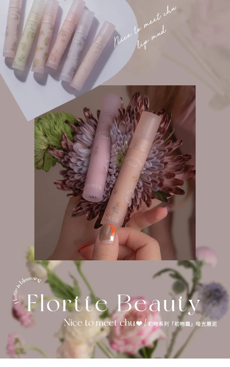 FLORTTE Nice To Meet Chu! Matte Lipstick 2.8g