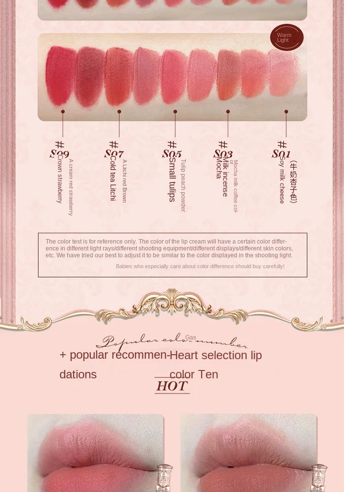 Flower Knows Strawberry Rococo Cloud Lip Cream 3.5ml