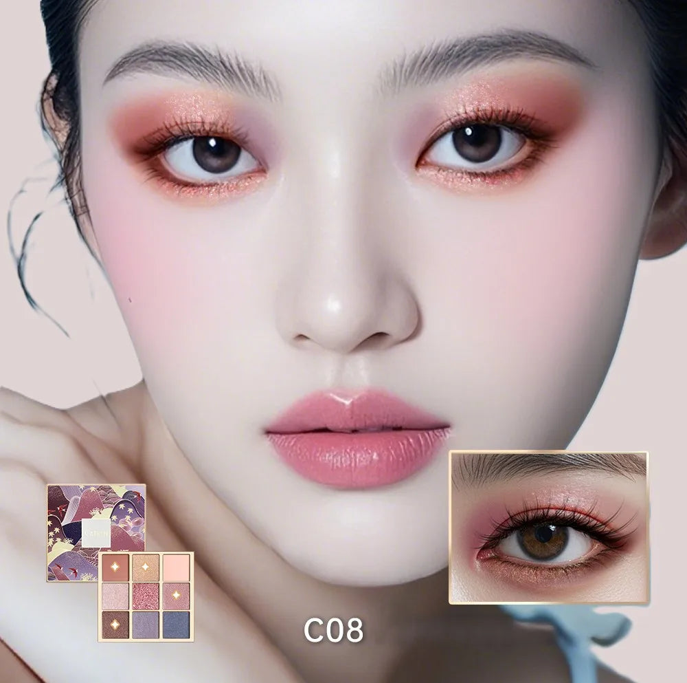 Catkin Seasonal Matte Shimmer Eyeshadow Palette