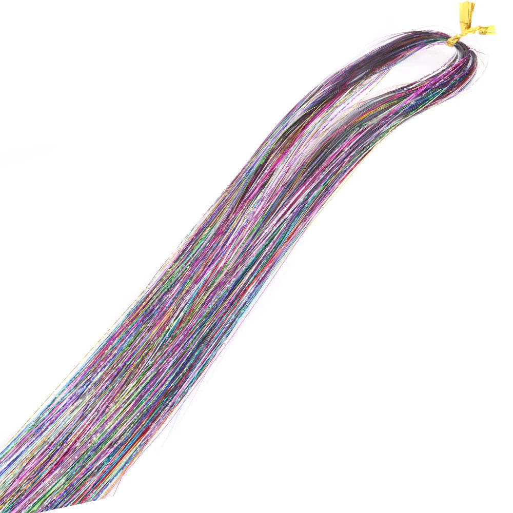 Tinsel per Capelli – Ciocche Brillanti