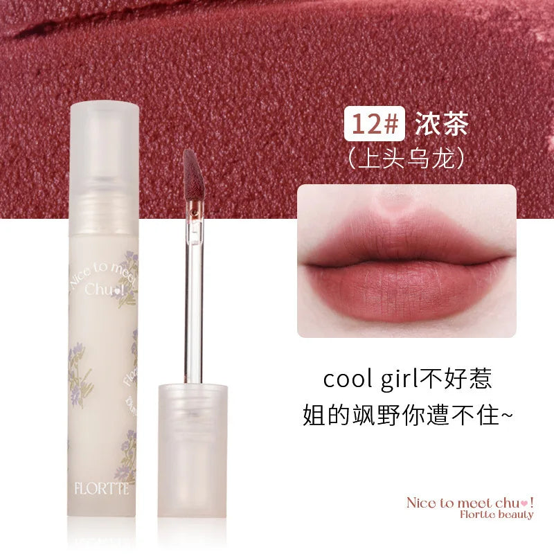 FLORTTE Nice To Meet Chu! Matte Lipstick 2.8g