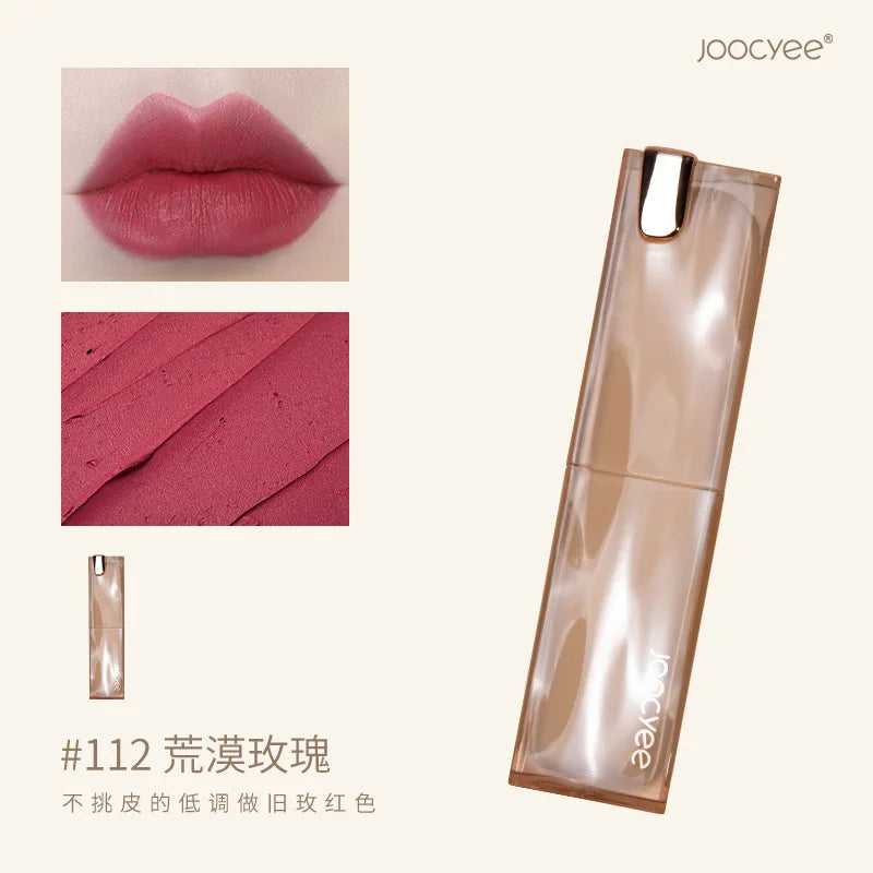 Joocyee Matte Muddy Rouge & Moisturized Long-Lasting Glazed Rouge 3.2-3.5g