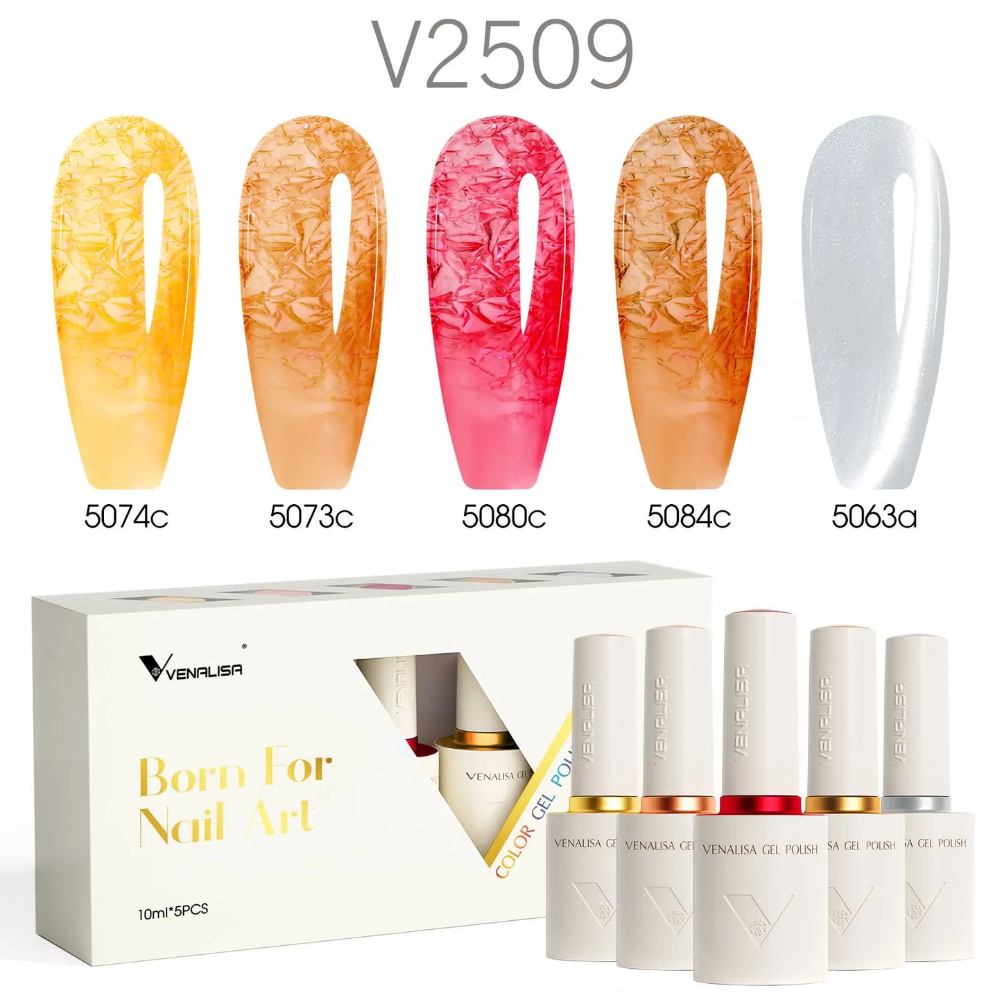 Venalisa 5pz Nail Gel Polish Kit