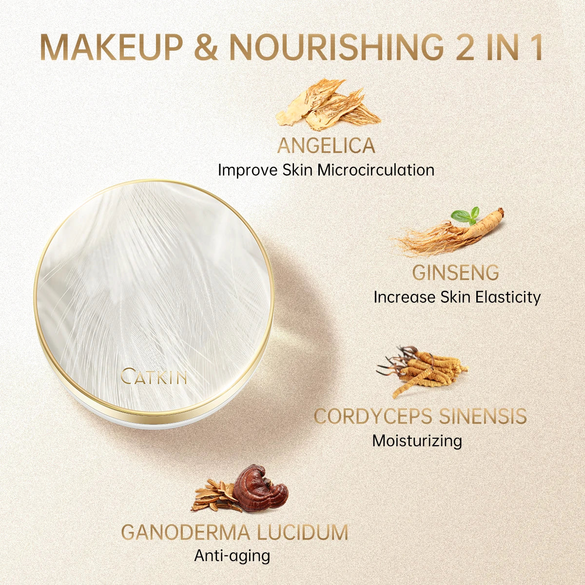 Catkin Chic Luxury Loose Powder 15g
